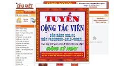 Desktop Screenshot of caonguachuviet.vn